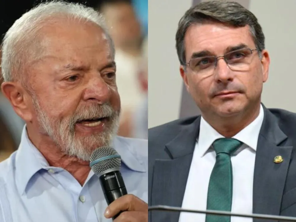 Lula lidera 1º turno e empata com Flávio no 2º