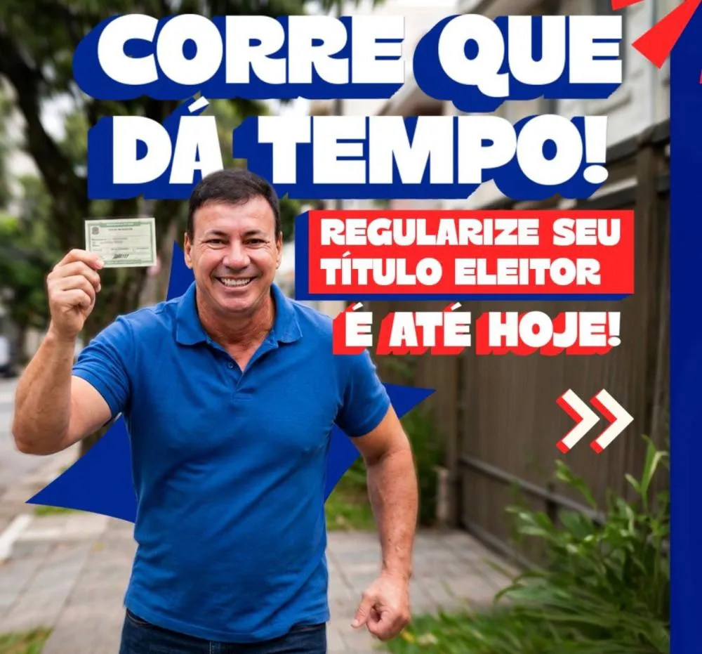 Ditinho Pré-candidato a deputado federal reforça campanha nas redes sociais para regularização do título eleitoral