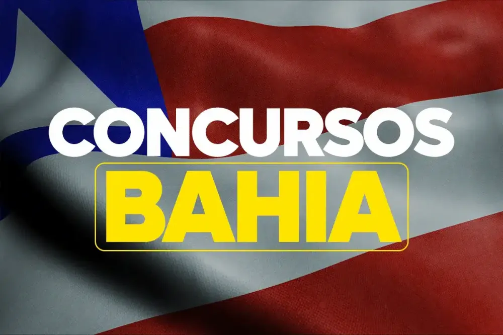 Concursos na Bahia: 1.526 vagas são oferecidas com salários de até R$ 8.058,29 