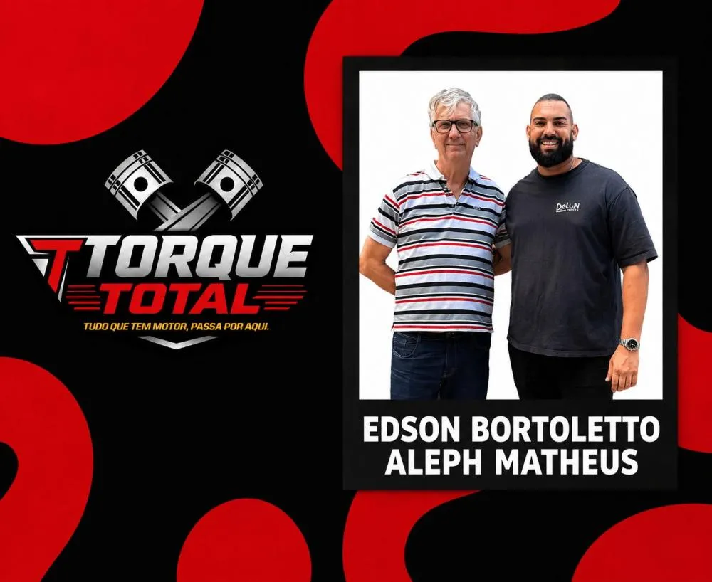 Do asfalto pro microfone: dirigentes da FAB e CAB participam do Torque Total Podcast