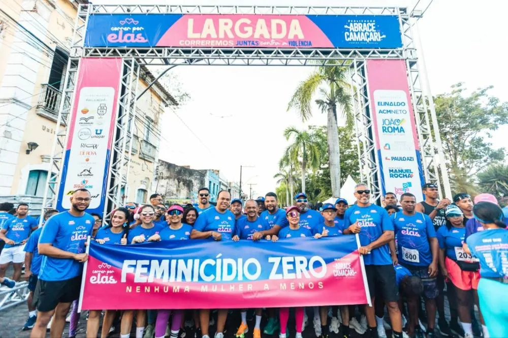 Correr por Elas movimenta economia e arrecada mais de 10 toneladas de alimentos em Santo Amaro