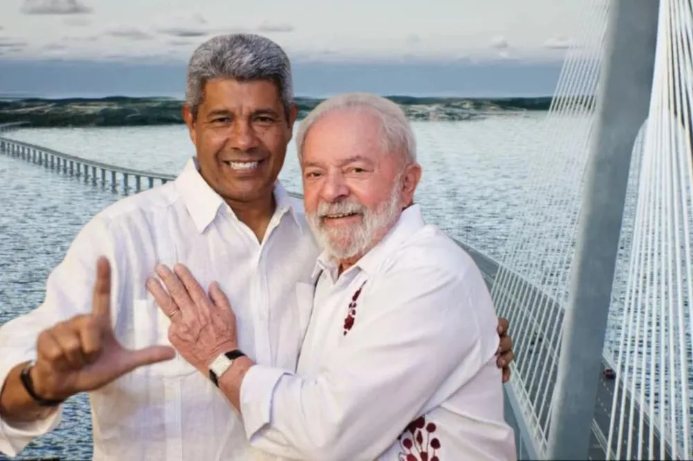 Mesmo com ponte 'emperrada', Lula vem à Bahia para acompanhar início das obras físicas 